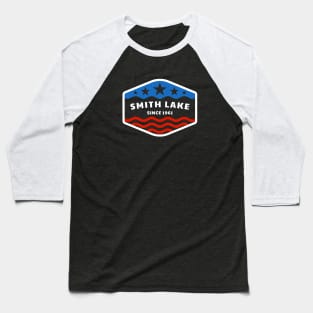 Smith Lake Stars and Stripes Since 1961 Baseball T-Shirt